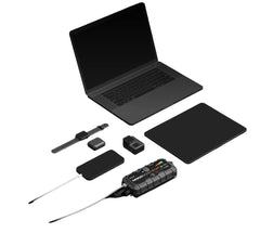 Noco GB20 Battery Portable Jump Starter; 12 Volt Lead-Acid Batteries; For Motorcycle/ ATV/ UTVs/ Lawn And Garden; 500 Amp Peak; With Ultra-Bright Dual LED Flashlight With 7 Modes; Micro USB Input/ USB Output Conection; With Jumper Cable With HD Clamps/ Micro USB Cable/ Microfiber Storage Bag/ Safety And Warranty Information