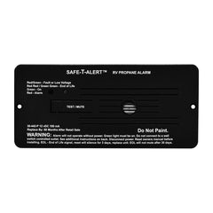MTI Industry 30-442-P-BL Propane Leak Detector; Safe-T-Alert ™; Flush Mount; Alerts To Leak With Beeping; 6-3/8 Inch Length x 2-7/8 Inch Height x 1 Inch Width; With Auto Reset; 12 Volt DC Hardwire; Black