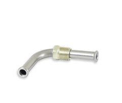 Holley Performance 26-44 Carburetor Fuel Inlet Fitting; Universal; 5/16 Inch Hose Size; 1/2 Inch-20 Thread Size; Gold Iridited; Single