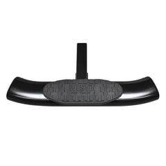 WESTIN - Truck Step; PRO TRAXX ®; Hitch Mount; Fits 2 Inch Receivers; 5 Inch Oval Tubular Step; Non Extendable; Stationary; Powder Coated; Black; Steel - 21-50015