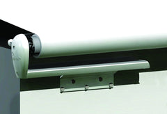 Carefree RV LH0816242 - Awning -  Slideout -  Slide Out Cover -  42 Inch Extension Automatically Extends/ Retracts With The Slide Out -  Roof Size Range 74 To 81 Inches -  Flange Size Range 79 To 86 Inches -  85 Inch Fabric Width -  Solid Black -  Vinyl -  Without FLXguard -  Mounting Brackets Sold Separately