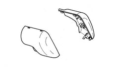 Carefree RV R001831-006 - Awning Drive Head Cover -  Longitude -  For Use With Longitude Awning -  Front Cover And Back Cover -  Black