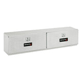 TrailFX 170721 Tool Box -  Top Mount -  2 Door -  Diamond Tread -  Bright -  Polished 16 Gauge Aluminum -  72 Inch Length x 13-1/4 Inch Width x 17 Inch Height -  9.4 Cubic Foot Capacity