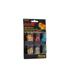 Bussman ATM-ID-SK Fuse Assortment; easyID; ATM Blade Fuse; With Six Each Of 5 Amp/ 10 Amp/ 15 Amp/ 20 Amp/ 25 Amp/ 30 Amp; Total 36 Pieces