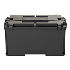 Noco HM408 Battery Box; Fits 4D Group Batteries; Black; Polyethylene Plastic; Full Flow Ventilation; With Captive Lid; Large Cable Entry Holes; Impact Resistant To -40 Degree Fahrenheit