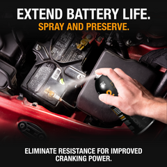 Noco A202 Battery Terminal Corrosion Preventer; NCP2 ®; Protects Battery Terminals/ Cables/ Hold-Downs/ Enclosures/ Boxes/ Carriers From Corrosion; Spray On Liquid; 12.25 Ounce Aerosol Spray; Flammable; Single