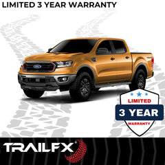 TrailFX A1014B Nerf Bar -  TFX 4" Oval Tube Side Steps -  With Step Pads -  4 Inch Oval Bent -  Titanium Black -  Mild Steel -  With Welded End Caps -  Rocker Panel Mount