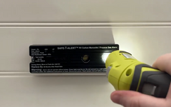MTI Industry 35-741-BL Carbon Monoxide/ Propane Leak Detector; Safe-T-Alert ™; Detects Both LP And CO Gas; Alerts To Leak With Beeping; With LED Indicator; Surface Mounting; 12 Volt Hardwire; Black