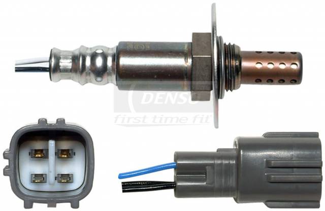 Denso 234-4445 - Oxygen Sensor; OE-Replacement; 4 Wire; Heated Sensor; 0.708 Inch Thread Diameter; Male Connector; 22.87 Inch Length Wiring Harness