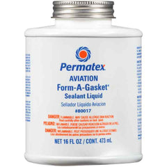 Permatex 80017 Gasket Sealer; Form-A-Gasket ®; Brush-On; 16 Ounce Bottle; Single