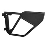 TrailFX JL04RD Door -  TFX Jeep Products -  Tubular Lower Half -  Textured Powder Coated -  Black -  Steel -  Set Of 2