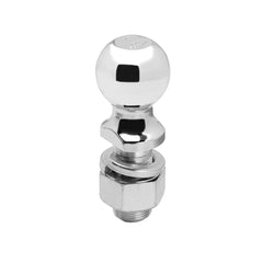 DRAW TITE - Trailer Hitch Ball; 2 Inch Ball; 8000 Pound Gross Trailer Weight Capacity; 1-1/4 Inch Diameter 2-3/4 Inch Long Shank; Chrome; Steel - 63830