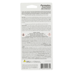 Permatex 59235 Thread Sealant; Use With Head Bolts Into Through Holes/ Oil PSI Sending Units/ Sensors/ Oil And Coolant Lines/ Fuel Fittings/ Rear Axle Fill Plug/ Brake And Power Steering Fittings; 50 Milliliter Tube