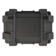 Noco BGU1 Battery Box; HM082BKS; Fits Group U1 Tractor/ Utility Vehicle/ Power chair/ Snow Blower/ Snowmobile Lawn Batteries; Snap-Top; Rugged Design; Black; Reinforced Plastic; Fully Ventilated; 8 Inch Length x 5.2 Inch Width x 7 Inch Height Internal Dimension; 10.6 Inch Length x 7.8 Inch Width x 8.4 Inch Height External Dimension; UV Resistant; Impact Resistant To -20 Degree Fahrenheit; Coast Guard/ ABYC Certified; Includes 42 Inch Battery Box Strap