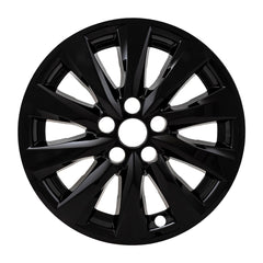 Coast2Coast: IMP448BLK Wheel Skin -  IMPOSTOR ® -  17 Inch -  10 Spokes -  Snap-On -  Painted -  Gloss Black -  ABS Plastic -  Set Of 4