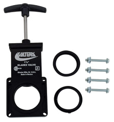 Valterra T1001VP Sewer Waste Valve -  Bladex ™ -  Replacement Waste Valve Body For Bladex ™/ Bristol/ Anonda Valves -  Handle Actuated -  Waste Valve Body Only -  1-1/2 Inch Waste Valve -  Without Fittings -  With Plastic Handle -  Without Cap -  Without Coupler -  With Seals/ Nuts and Bolts -  With Retail Package