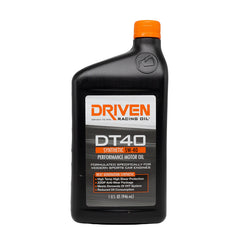 Driven Racing Oil/ Joe Gibbs 02406 - Oil -  DT40 -  SAE 5W-40 -  Synthetic -  1 Quart Bottle -  Single -  European Sports Car Oil