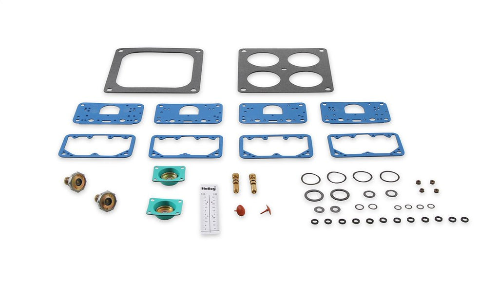 Holley Performance 37-1547 Carburetor Rebuild Kit; For Use With Holley 4500 Model Carburetor R4575/ 6214/ 6464/ 7320/ 7320-1/ 8082/ 8082-1/ 8082-2/ 8896/ 8896-1/ 9375/ 9375-1/ 9377/ 9377-/ 9377-/ 80186/ 80186-1/ 80532/ 80532-1/ 80533/ 80533-1/ 80556/ 80556-1/ 80578/ 80672/ 80673; With Gaskets; Needle and