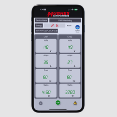 Hughes Auto PWD30EPOHW Surge Protector; Power Watchdog Gen II; Hardwired Installation; 30 Ampere Operating Current; With Emergency Power Off; Built-In Bluetooth And WiFi