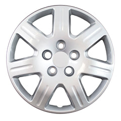 Coast2Coast: IWC45216S Wheel Cover -  16 Inch -  7 Spoke -  Silver -  Plastic -  Set Of 4 -  Bolt On