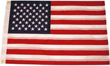 Taylor Made 8418 Flag -  Marine Series -  Sewn 50 Star Flag -  18 Inch Length x 12 Inch Height -  Nylon Fabric -  With Brass Grommets -  Four Needle Flyend