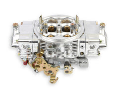 Holley Performance 0-82651SA Carburetor; 4 Barrel; 650 Cubic Feet Per Minute (CFM); Square Bore Flange; Mechanical Secondaries; Gasoline; Shiny; Aluminum