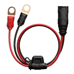 Noco GC008 Battery Charger Connector; Fits Noco Genius Battery Charger Part Numbers G750\ G72000; 3/8 Inch XL Eyelet Terminal Connector; With Built In Fuse Protection