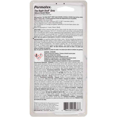 Permatex 25238 Gasket Maker; The Right Stuff ®; Used As Gasket For Oil Pans/ Thermostat Housings/ Timing Covers/ Valve Covers/ Water Pumps; 3 Ounce Tube; Withstands -75 Degree Fahrenheit To 450 Degree Fahrenheit Temperature; Gray