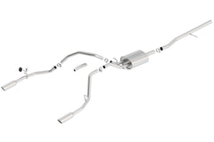 BORLA - CAT-BACK EXHAUST TOURING - 140535
