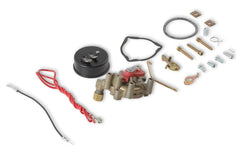 Holley Performance 45-223 Carburetor Choke Conversion Kit; Hot Air/Manual Choke to Automatic/Electric Choke; For Use With Holley Carburetors With Internal Vacuum Source; With All Necessary Components With Natural Finish