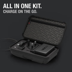 Noco U65 Battery Portable Jump Starter Power Supply; For Use With Noco Boost X Ultra Safe Lithium Jump Starter Part Numbers GBX45/ GBX55/ GBX75 And GBX155; 3 Amp At 5/ 9/ 12/ 15 Volt And 3.25 Amp At 20 Volt Output; 100 To 240 Volt DC Input; 24 Inch Length; Black; 65 Watt; 50 To 60 Hertz Frequency; With Adapters For Australia (Type I)/ Europe (Type C)/ North America (Type A) And United Kingdom (Type G)/ Protective EVA Case/ USB-C Cable And User Guide