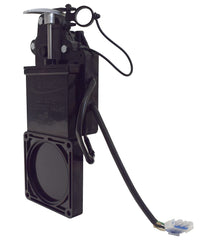 Valterra E1003NEVP Sewer Waste Valve -  E-Valve -  For RV Black And Gray Water System -  Electric -  12 Volt/ 1.7 Amp Motor -  Straight Valve -  3 Inch Waste Valve -  Without Fitting -  With Handle -  With 4 Inch Valve Harness/ 3 Inch Switch Harness/ Breaker Reset Switch/ Manual Override