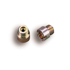 Holley Performance 122-80 Carburetor Metering Jet; For Use With Holley Carburetor; Gasoline; Jet Number 80/ 0.089 Inch Hole Size; Brass; Set of 2