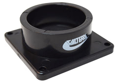 Valterra T1005-1 Sewer Waste Valve Fitting -  Flanged Fittings -  1-1/2 Inch Hub -  With Flange -  Plastic