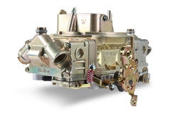 Holley Performance 0-4777C Carburetor; Double Pumper ® Model 4150 ™; 4 Barrel; 650 Cubic Feet Per Minute (CFM); Square Bore Flange; Manual Choke; Mechanical Secondaries; Gasoline; Dichromate Zinc