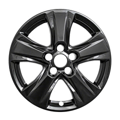 Coast2Coast: IWCIMP434BLK Wheel Skin -  IMPOSTOR ® -  17 Inch -  5 V Spokes -  Snap-On -  Painted -  Gloss Black -  ABS Plastic -  Set Of 4