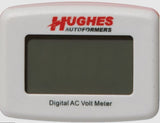 Hughes Auto DVM1221 Line Voltage Monitor; Provides A Continuous And Accurate Reading Of AC Line Voltage; Plug In Wall Socket; Measures Voltage Between 90 To 132 Volt AC; Digital Display; Can Also Be Used As A Night Light