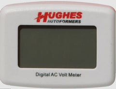 Hughes Auto DVM1221 Line Voltage Monitor; Provides A Continuous And Accurate Reading Of AC Line Voltage; Plug In Wall Socket; Measures Voltage Between 90 To 132 Volt AC; Digital Display; Can Also Be Used As A Night Light