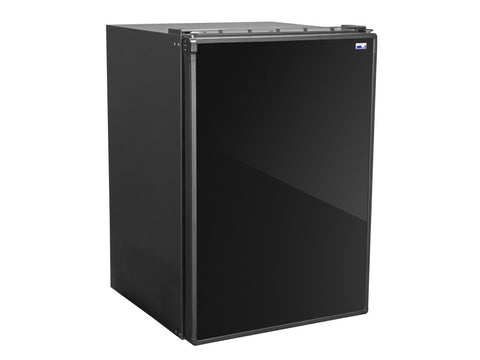 Norcold DC105 - Refrigerator -  Single Compartment Refrigerator With Freezer -  Freestanding -  30 Inch Height x 20-3/4 Inch Width x 20-1/8 Inch Depth Cutout Dimentions -  3.7 Cubic Foot -  12 Volt/ 24 Volt DC -  Without Icemaker -  Black Panel Door And Frame -  With LED Lighting