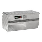 TrailFX 150361 Tool Box -  Chest -  Single Lid With Struts -  Diamond Tread -  Bright -  Polished 16 Gauge Aluminum -  36 Inch Length x 19-7/8 Inch Width x 17-1/8 Inch Height -  7.2 Cubic Foot Capacity