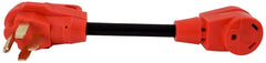 Valterra A10-5030F Power Cord Adapter -  Mighty Cord ™ -  For Connecting RV Power Inlet To Standard Power Source -  50 Amp Male To 30 Amp Female -  50 Amp -  12 Inch Dog Bone -  Non Locking -  Not Waterproof -  Without Lighted Ends -  Without Handle