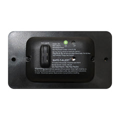 MTI Industry 85-741-BL-TR Carbon Monoxide/ Propane Leak Detector; Safe-T-Alert ™; Detects Both LP And CO Gas; Alerts To Leak With Beeping; With LED Indicator; Surface Mount;12 Volt Hardwired; Black; Slim Design; With Trim Ring