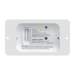 MTI Industry 85-741-WT-TR Carbon Monoxide/ Propane Leak Detector; Safe-T-Alert ™; Detects Both LP And CO Gas; Alerts To Leak With Beeping; With LED Indicator; Surface Mount;12 Volt Hardwired; White; Slim Design; With Trim Ring