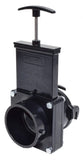 Valterra T58 Sewer Waste Valve -  Waste Valve For RV Black Water System -  Twist-On/ Handle Actuated -  Bayonet -  3 Inch Waste Valve -  With 3 Inch Twist-On Bayonet Fitting -  With Plastic Handle -  Without Cap -  Without Coupler