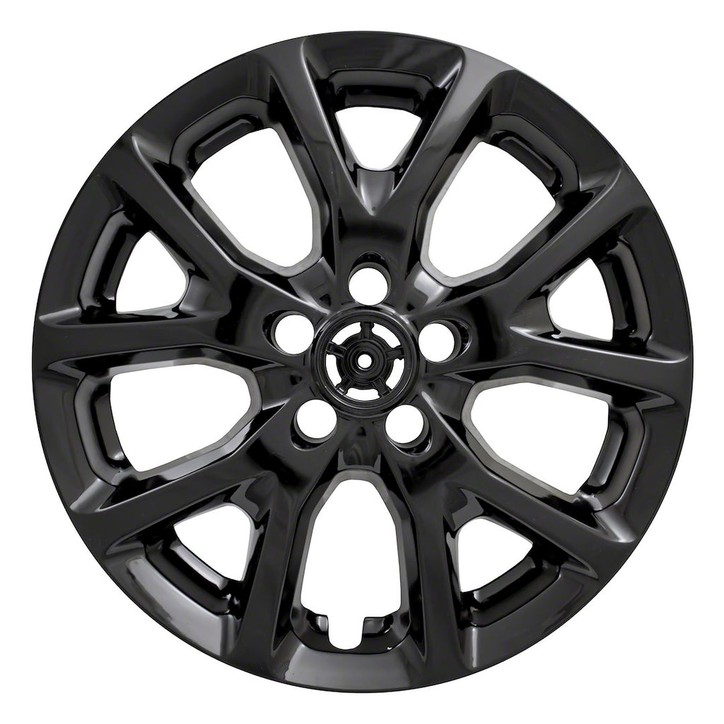Coast2Coast: IWCIMP382BLK Wheel Skin -  IMPOSTOR ® -  17 Inch -  10 Vent -  Snap-On/Center Retention -  Painted -  Gloss Black -  ABS Plastic -  Set Of 4