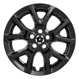Coast2Coast: IWCIMP382BLK Wheel Skin -  IMPOSTOR ® -  17 Inch -  10 Vent -  Snap-On/Center Retention -  Painted -  Gloss Black -  ABS Plastic -  Set Of 4