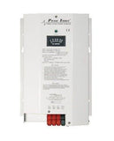 NewMar PT-14W Battery Charger; Phase Three Smart Series; For 12 Volt Gel-Cell/ 12 Volt Flooded Lead-Acid/ 12 Volt AGM Batteries; 3-Bank Charger; 85 To 264 Volt AC Power Supply; 3 Step Bulk/ Absorption/ Float; 14 Amp Output Current; 7.7 Inch Width x 4.3 Inch Depth x 12.5 Inch Height Overall Dimension; 28 To 140 Ampere Hour Battery Capacity; -10 To 60 Degree Celsius Operating Temperature; CG USCG CFR 183.410/ CE Certified; With LED Audible Indicators/ Remote Panel/ 25 Feet Cable/ Plug-In Connector