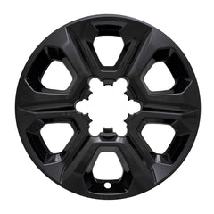 Coast2Coast: IWCIMP413BLKN Wheel Skin -  IMPOSTOR ® -  17 Inch -  6 Spokes -  Snap-On -  Painted -  Gloss Black -  ABS Plastic -  Set Of 4