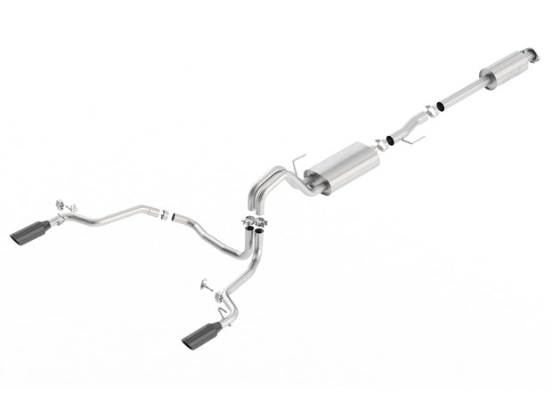 BORLA - F150 DUAL EXHAUST BLACK TIPS - 140615BC