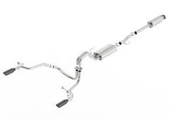 BORLA - F150 DUAL EXHAUST BLACK TIPS - 140615BC